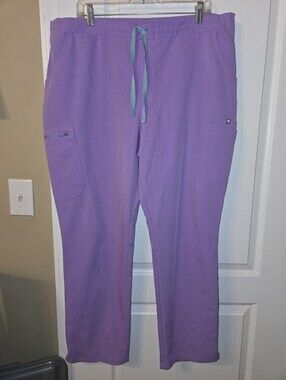 Women's Figs Lilac Dawn Drawstring Cargo Pants
